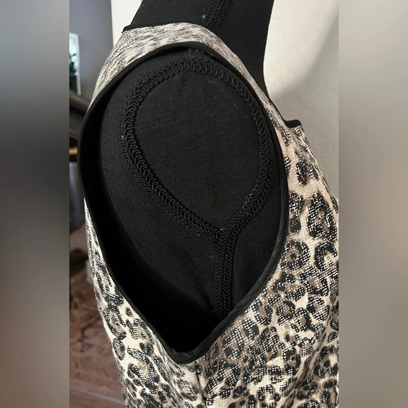 Kenneth Cole NY size 8 sheath leopard print dress, party, office - Picture 5 of 9